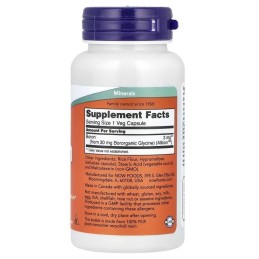 Now Foods Boron 3mg 100vcaps