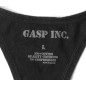 GASP Deep Cut Tank - Black